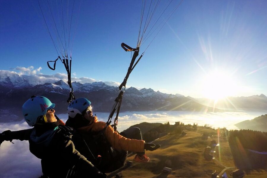 Paragliding Tandem Flight in Interlaken - Price and value: $233 for a real alpine flight