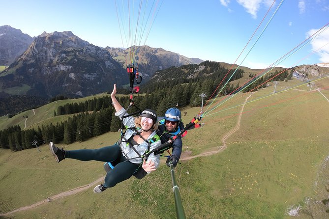 Paragliding Tandemflight Lucerne - Engelberg - Lucerne to Engelberg, with the day built around weather