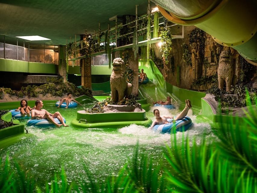 Pfäffikon: Alpamare Water Park Entry Ticket - Jungle Run and the 12-slide lineup: where the day’s rhythm comes from