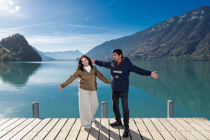 Phototour Photoshoot at the Lake Brienz, Iseltwald, Interlaken - The Crash Landing on You Piano Scene in Iseltwald, and Your Timing Options