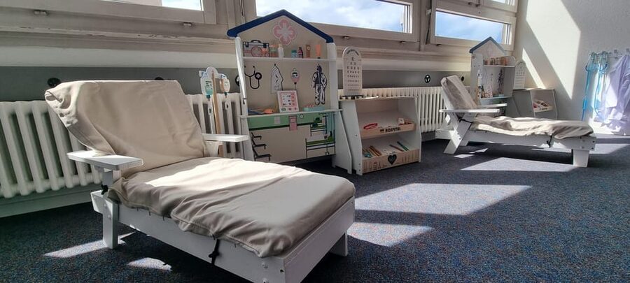 Play Village - Zurich's only Indoor Playground for Roleplay - Shoe-Free Indoors: Socks, Grip Socks, and Strollers