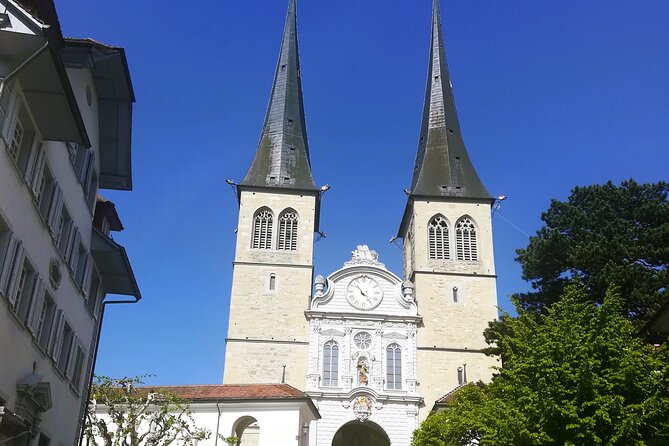 Private city tour in lucerne - Spreuer Bridge and the old-town streets that connect it all