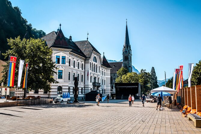 Private Daytrip by Car to Liechtenstein, Germany, Austria & Swiss - Stop 5 Rapperswil, Switzerland: City of Roses, old town, stairs, and St. John’s Church