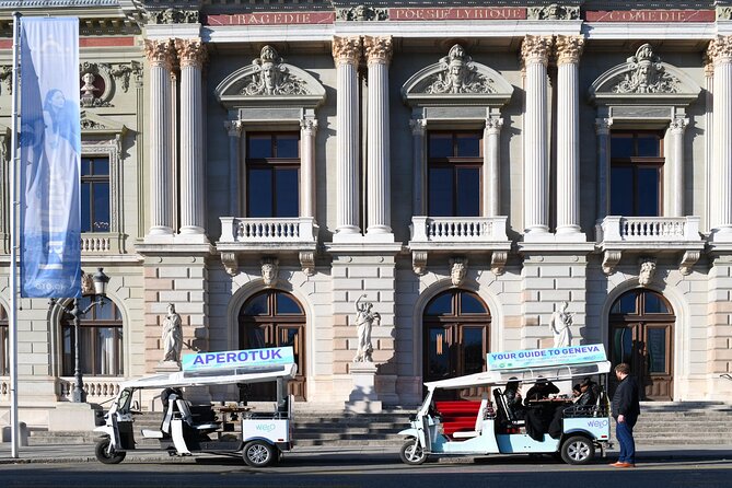 Private Guided Geneva 1 Hour TukTuk City Tour - Reformation Wall and Parc des Bastions: meaning you can read, not just see