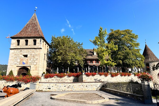 Private Half-Day Tour to the Rhine Falls with Pick-up at Hotel - Schloss Wörth boat ride close to the waterfall, season rules apply