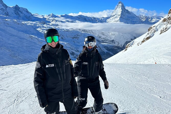 Private Snowboarding Lessons - 3 Hours Zermatt - Matterhorn as a stop: more than a photo, it helps you stay oriented