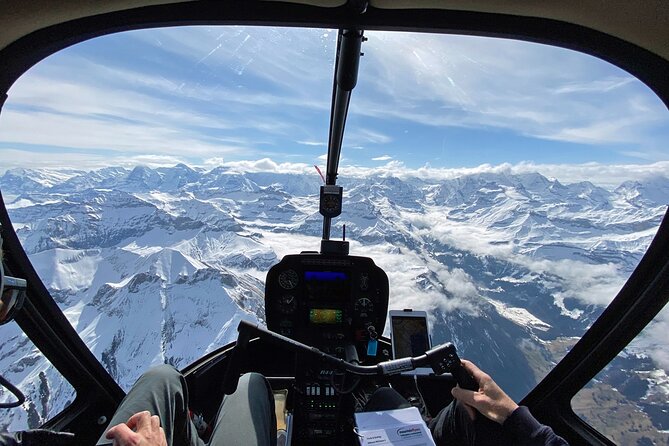 Private Swiss Alps helicopter tour over snow covered mountain peaks and glaciers - Comfort and safety: headsets, rules, and what to bring