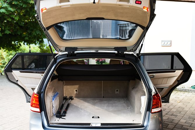 Private transfer from Zurich City to Zurich Airport - What You Get in the Car: Comfort Perks That Add Up