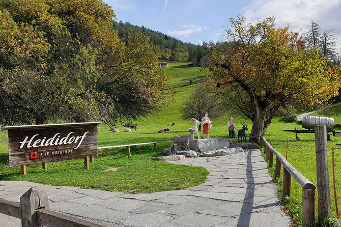 Private Trip from Zurich to Vaduz in Liechtenstein & Swiss Heidiland - Heidiland in Maienfeld, a short walk with plenty of charm