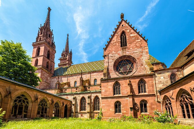 Private Trip - Zurich to Basel in Switzerland & Colmar in France - Entering Basel the right way: Old Town, Town Hall, and church time