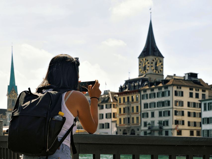 Private Zurich City Tour with Cruise and Lindt Chocolate - Lake Zurich Cruise, Panoramic Views in 30 Minutes