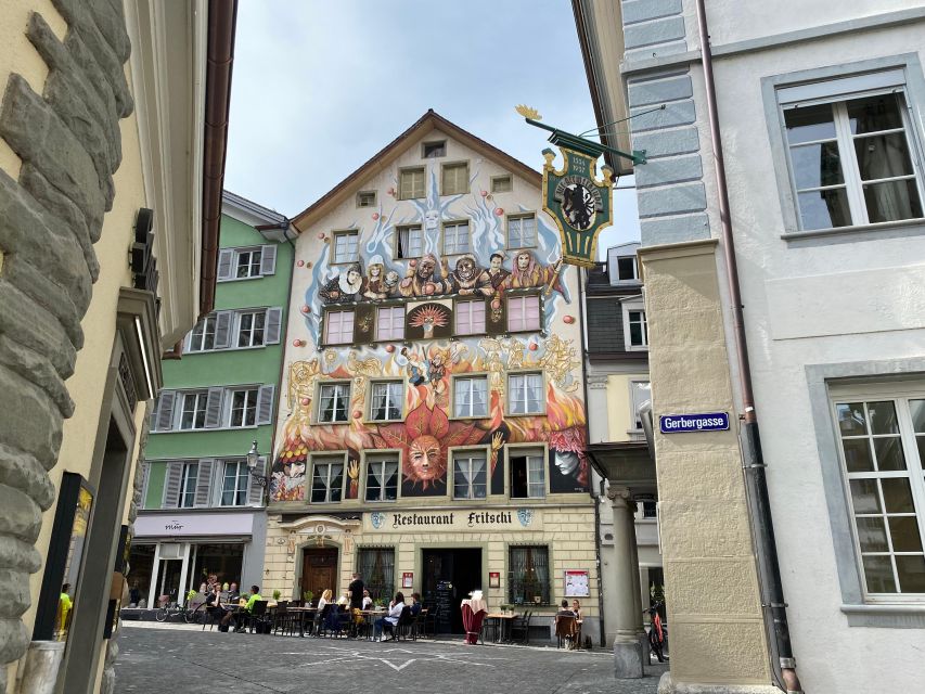 Revealing Lucerne: Self-Guided Reading City Tour - Nölli Tower: a skyline marker that helps you track time