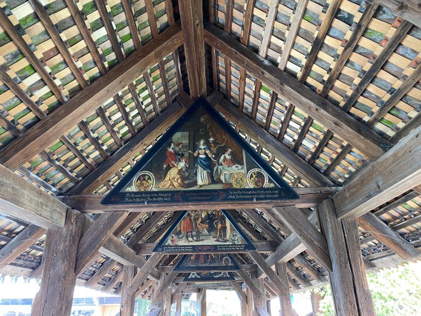 Revealing Lucerne: Self-Guided Reading City Tour - St. Leodegar Church and the Franciscan Church: religious landmarks with route purpose