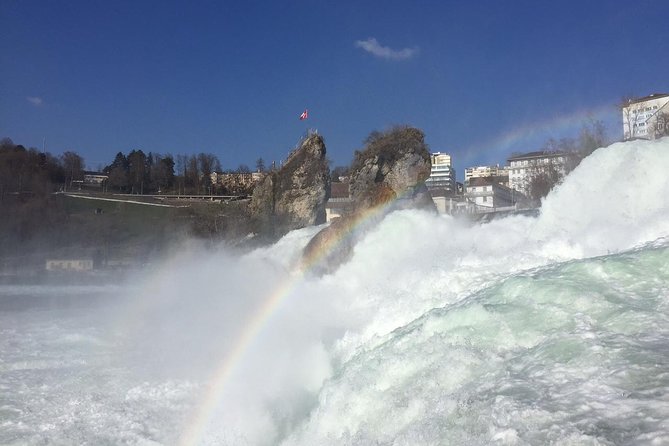 Rhine Falls Coach Tour incl. entry tickets from Zurich - First real taste of the region: Laufen Castle and Historama