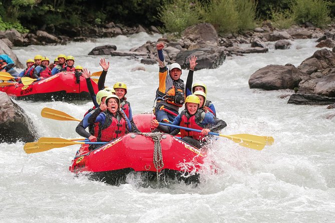 River Rafting Lütschine in Bernese Oberland - Base camp finish: lockers, hot showers, and your included drink