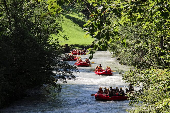 River Rafting Simme with OUTDOOR - On the Simme: Class II and III Rapids to Därstetten