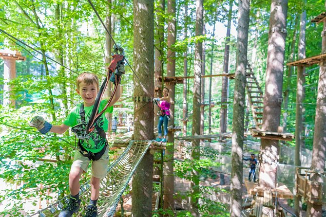 Ropes Park Interlaken - Nine Courses Up to 23 Meters, Plus 100+ Challenges to Keep You Busy