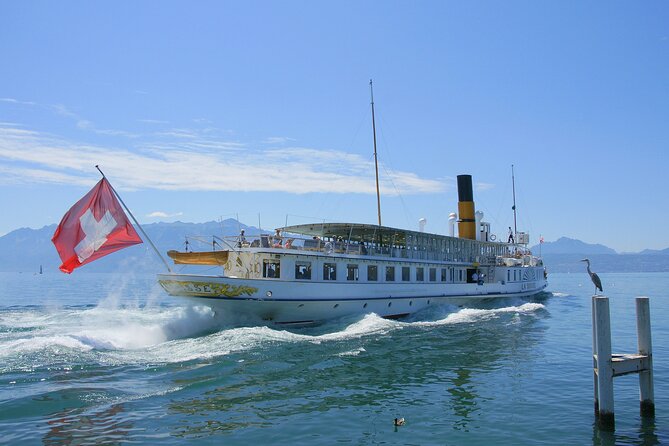 Round trip cruise from Lausanne to Chillon - Château de Chillon Arrival by Boat, Not Bus