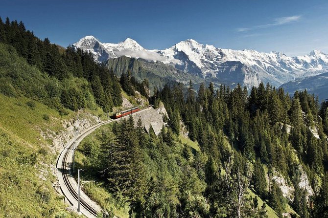 Schynige Platte Cogwheel Railway Return Ticket - The restaurant or bar with mountain views