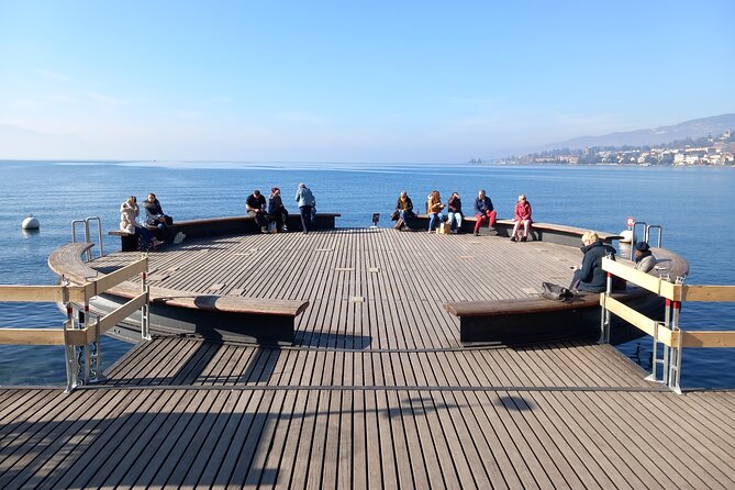 Six Hour Private Tour of The Swiss Riviera - Vevey promenade: a calmer lake town stop