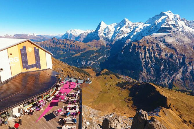 Small group tour to Schilthorn & Interlaken from Zurich (KTZ362) - Riding up to Schilthorn: 45 minutes one way, multiple cable cars