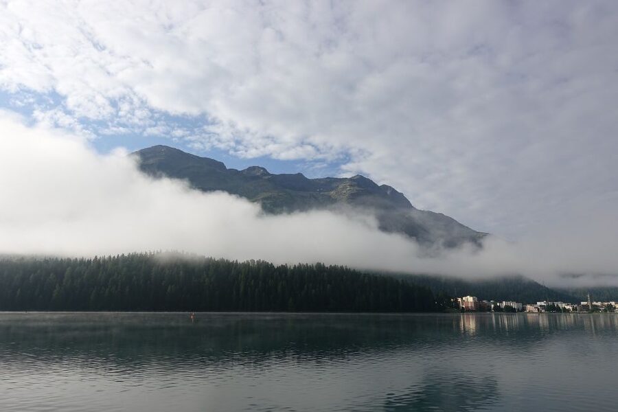 St. Moritz: Private Guided Town Highlights Walking Tour - The Mili Weber House near Lake St. Moritz: art with a personal anchor