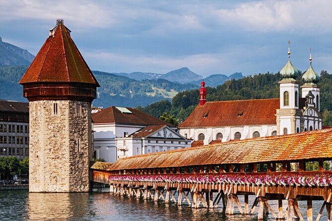 Swiss Alps & Mount Titlis Private Glacier Experience - Lucerne timing: Chapel Bridge, Jesuit Church, and Old Town