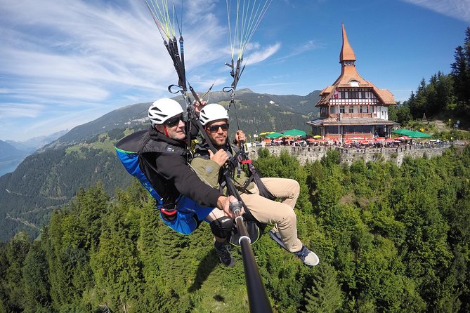 Tandem Paragliding Experience from Interlaken - Landing in central Interlaken and why the return matters