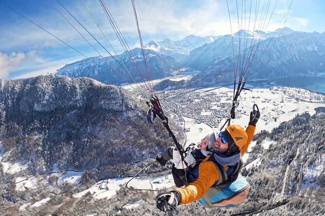 Tandem Paragliding Experience with Transport from Interlaken - What the experience feels like, from briefing to takeoff