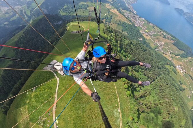 Tandem Paragliding Flight in the Lucerne Region - Weather Rules, Communication, and Avoiding Lucerne Time Traps