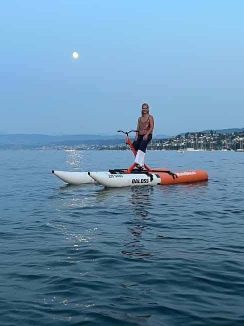 Waterbike on Lake Zurich - Who This Waterbike Ride Fits Best