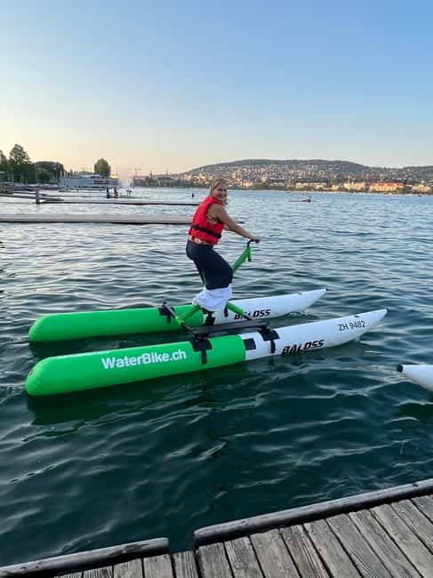 Waterbike on Lake Zurich - Sustainability and the Bigger Waterbike Story