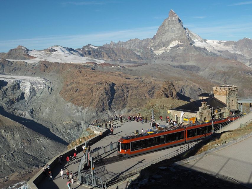 Zermatt: Full-Day Guided Hike - Kulm Hotel terrace and the best angles before you hike
