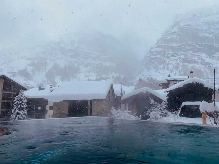 Zermatt: Private Night Spa - Key highlights at Capricorn Spa (Zermatt night wellness)