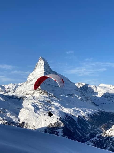 Zermatt: Tandem Paragliding Flight - Best Matterhorn Views - Photo and video, and how to decide on the spot