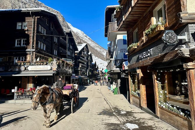 Zermatt Village & Matterhorn Glacier Tour | From Zermatt - Zermatt Village first, where the town feels like a storybook