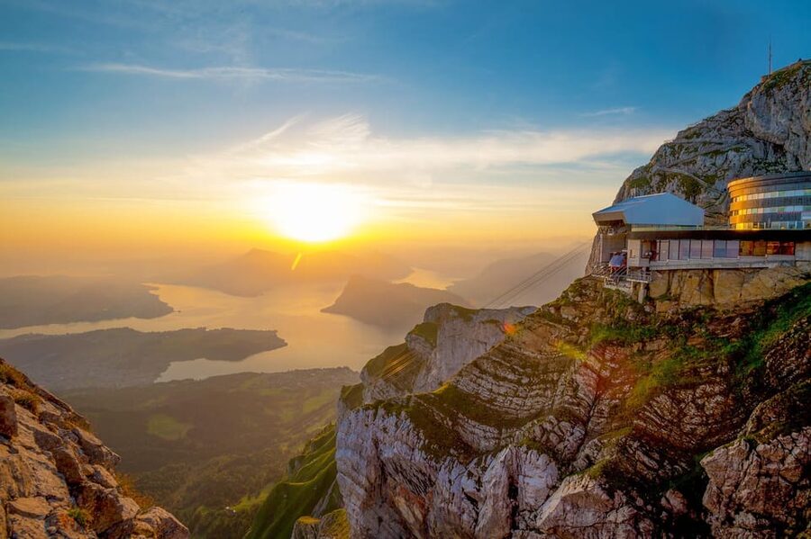 Zurich: Adventure to Lucerne & Pilatus Gold or Silver tour - Dragon Ride cable car: the ride that turns a summit into a story