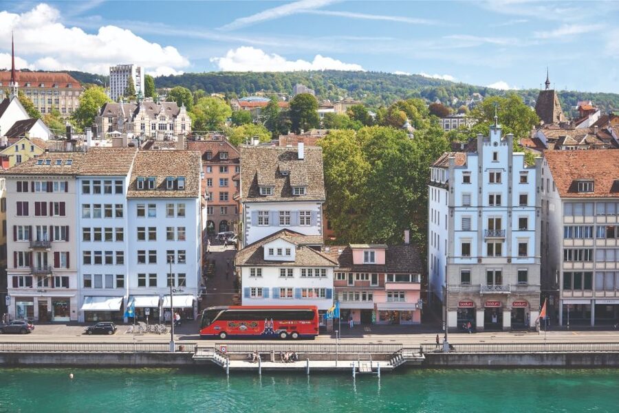 Zurich: Audio Guided City Tour and Train to “Top of Zurich” - Zurich in 4 hours: bus loop plus Uetliberg train views
