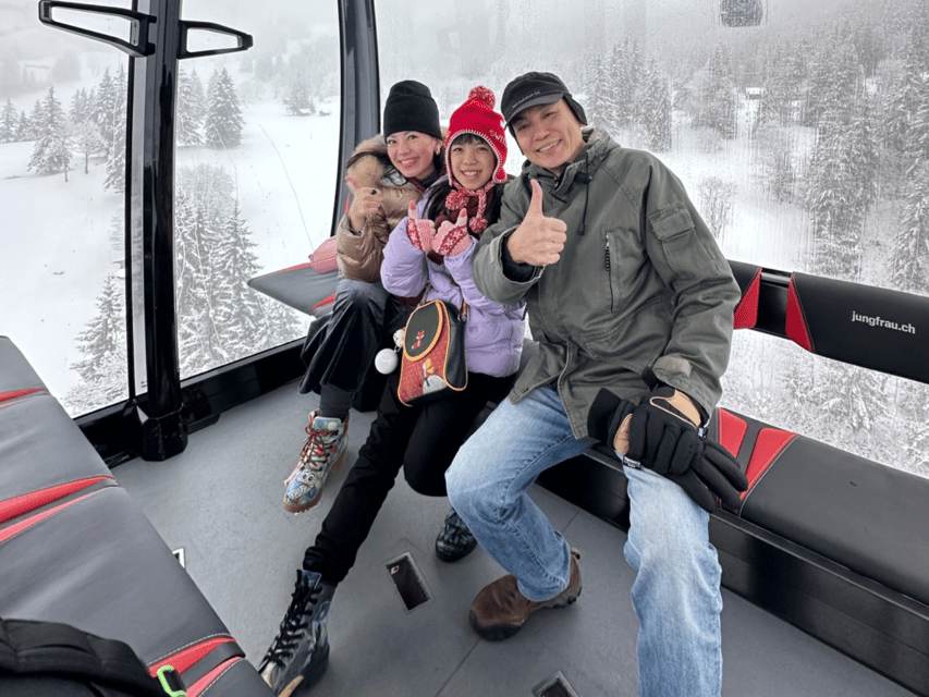 Zurich/Bern/Interlaken/Lucern: Jungfrau & Lauterbrunnen Trip - Grindelwald to the Eiger Glacier: the ride that sets the mood