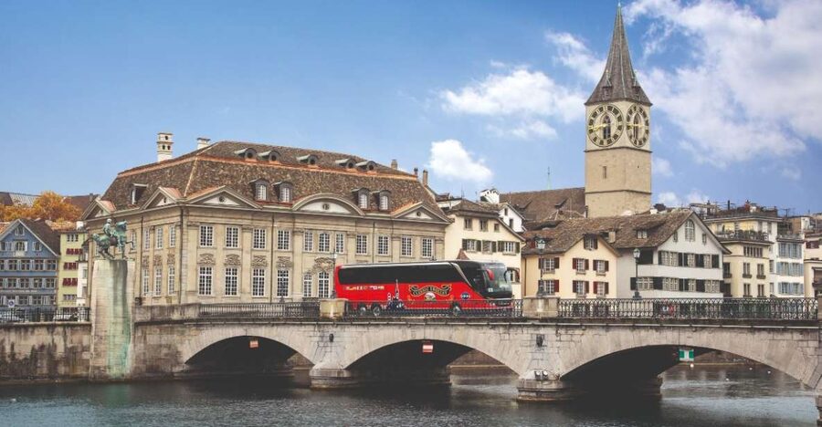 Zurich: City Top Attractions Tour by Bus with Audio Guide - Price and value: is $44 fair for 2 hours?