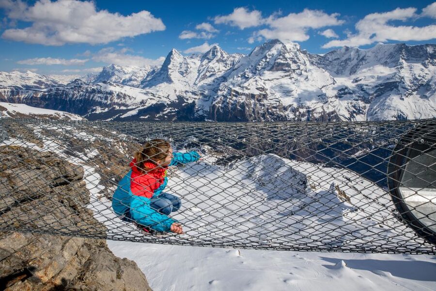 Zurich: Day trip to Schilthorn, Thrill Walk, and Bond World - A 12-hour Alpine mission from Zurich Central Bus Station