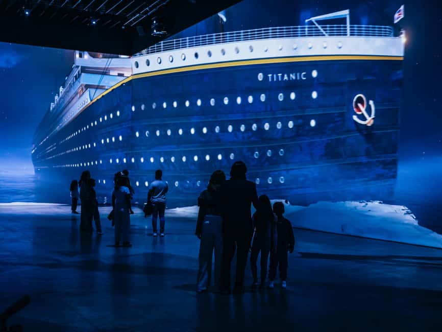Zurich: Entrance ticket to the "Titanic" immersive exhibition at Lichthalle Maag - Titanic in Zurich at Lichthalle Maag: what you are actually getting