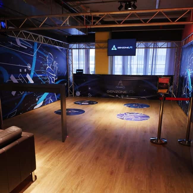 Zürich: Fusion Arena Hyper Reality VR Experience - After the VR: the lounge and what to do with that downtime
