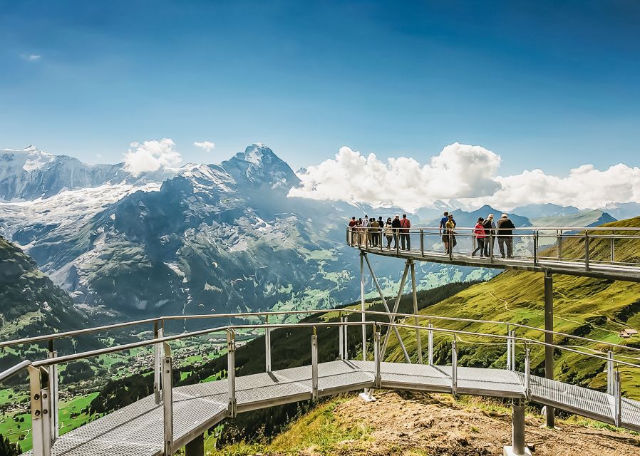 Zurich: Grindelwald, Interlaken & Lauterbrunnen Day Trip - Mt First and the First Cliff Walk by Tissot: the moment most people remember