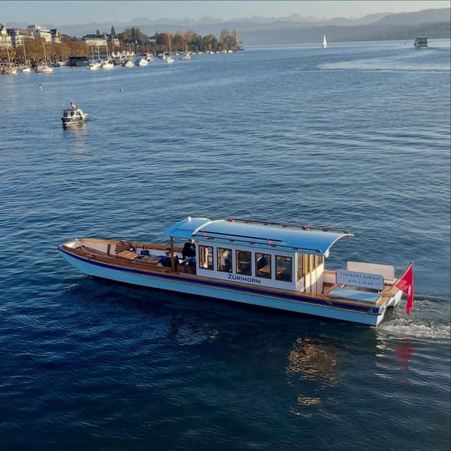 Zurich: Private Guided Boat Tour - Price and value: $645 for up to 9 people in a 1-hour private format