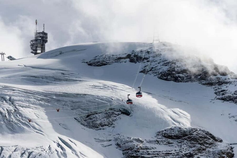 Zurich: Private Journey to Mt. Titlis & the Soul of Lucerne - Titlis Cliff Walk and the glacier edge views