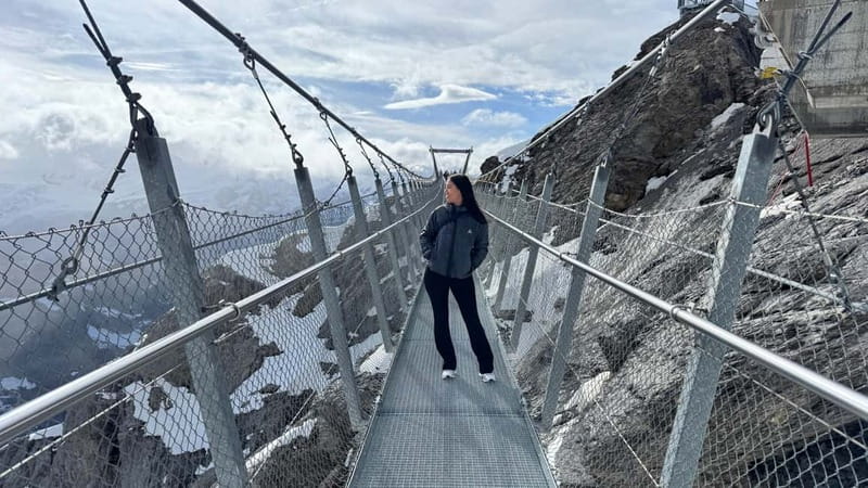 Zurich: Private Journey to Mt. Titlis & the Soul of Lucerne - Ice Flyer chairlift and Glacier Cave, the two “wow” stops