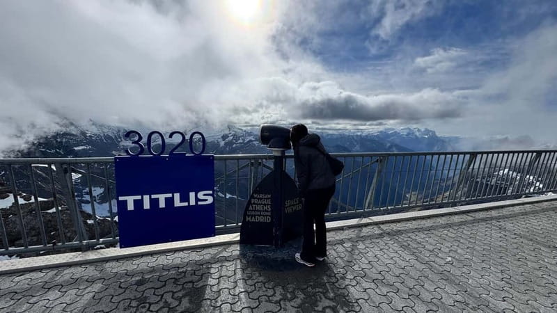 Zurich: Private Journey to Mt. Titlis & the Soul of Lucerne - Lucerne Old Town and Chapel Bridge, calm after altitude