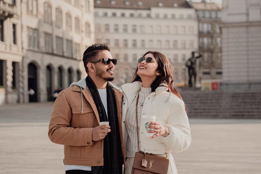 Zurich: Professional Photoshoot at the Best Spots - Grossmünster: a landmark that photographs in layers