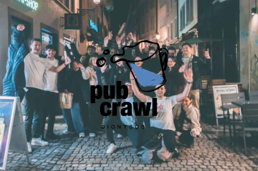 Zurich Pub Crawl - Dionysos Zurich Pub Crawl - Meeting point by the National Museum: easy start, less stress